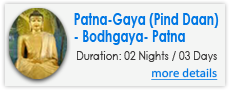 Patna-Gaya(Pind Daan)-Bodhgaya-Patna Travel Packages