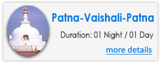 Patna-Vaishali-Patna-Travel Packages